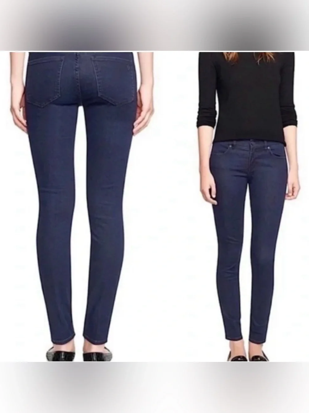 💕 $29 Bundled Tory Burch Dark Blue Skinny Legging Jeans